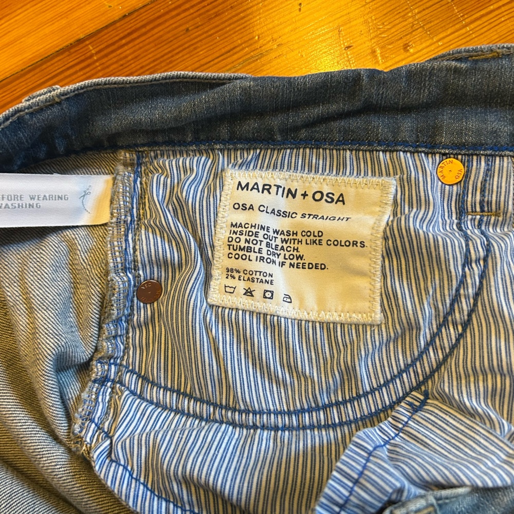 Martin + Osa Classic Straight Jeans - Picture 6 of 6